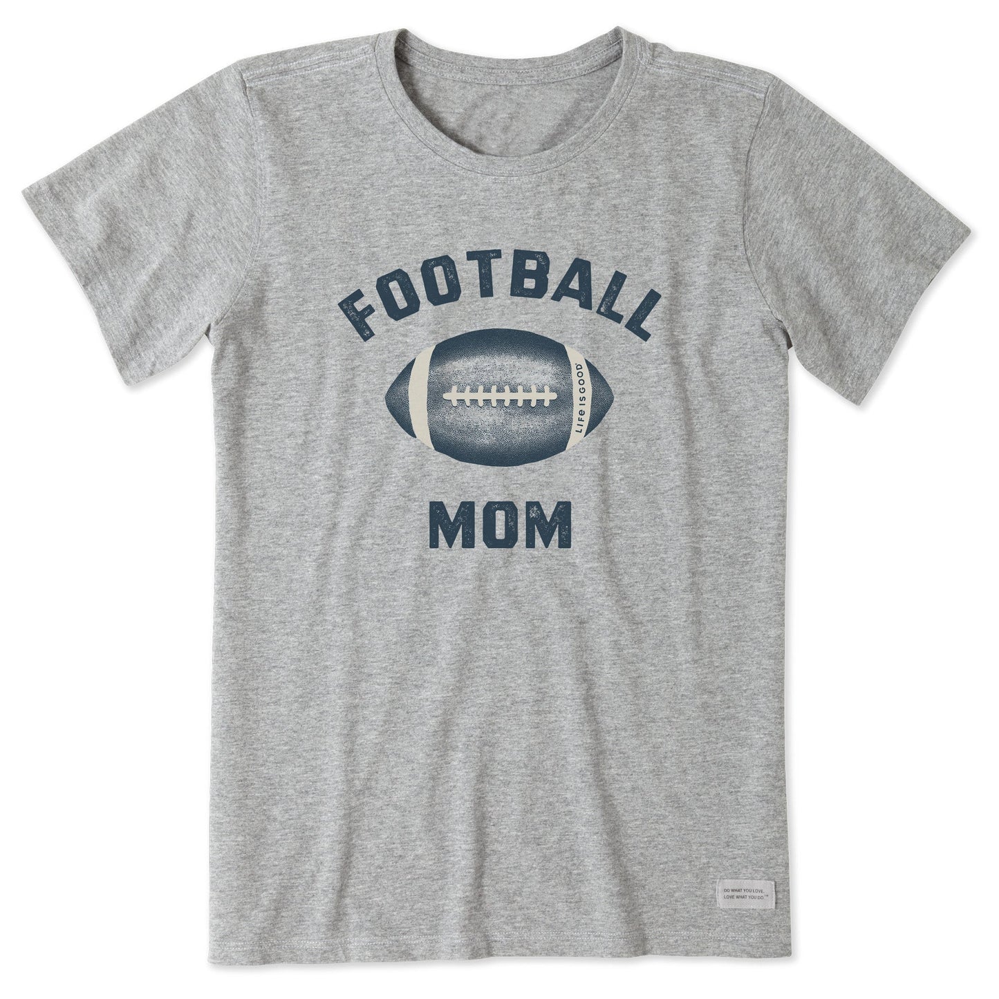 Women's Football Lovin' Mom Short Sleeve Tee