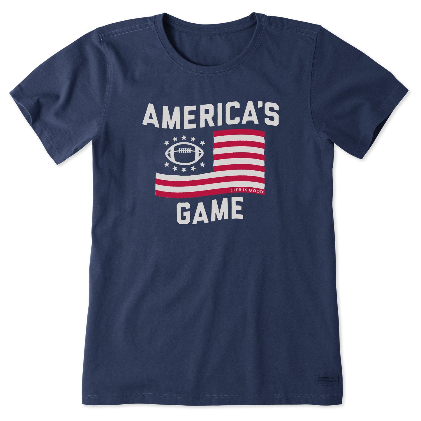 Women's America's Game Football Short Sleeve Tee