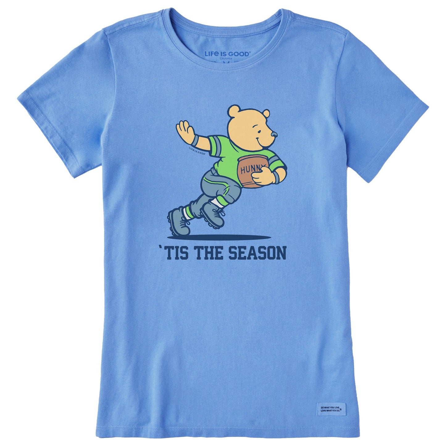 Women's Tis the Season Pooh Short Sleeve Tee