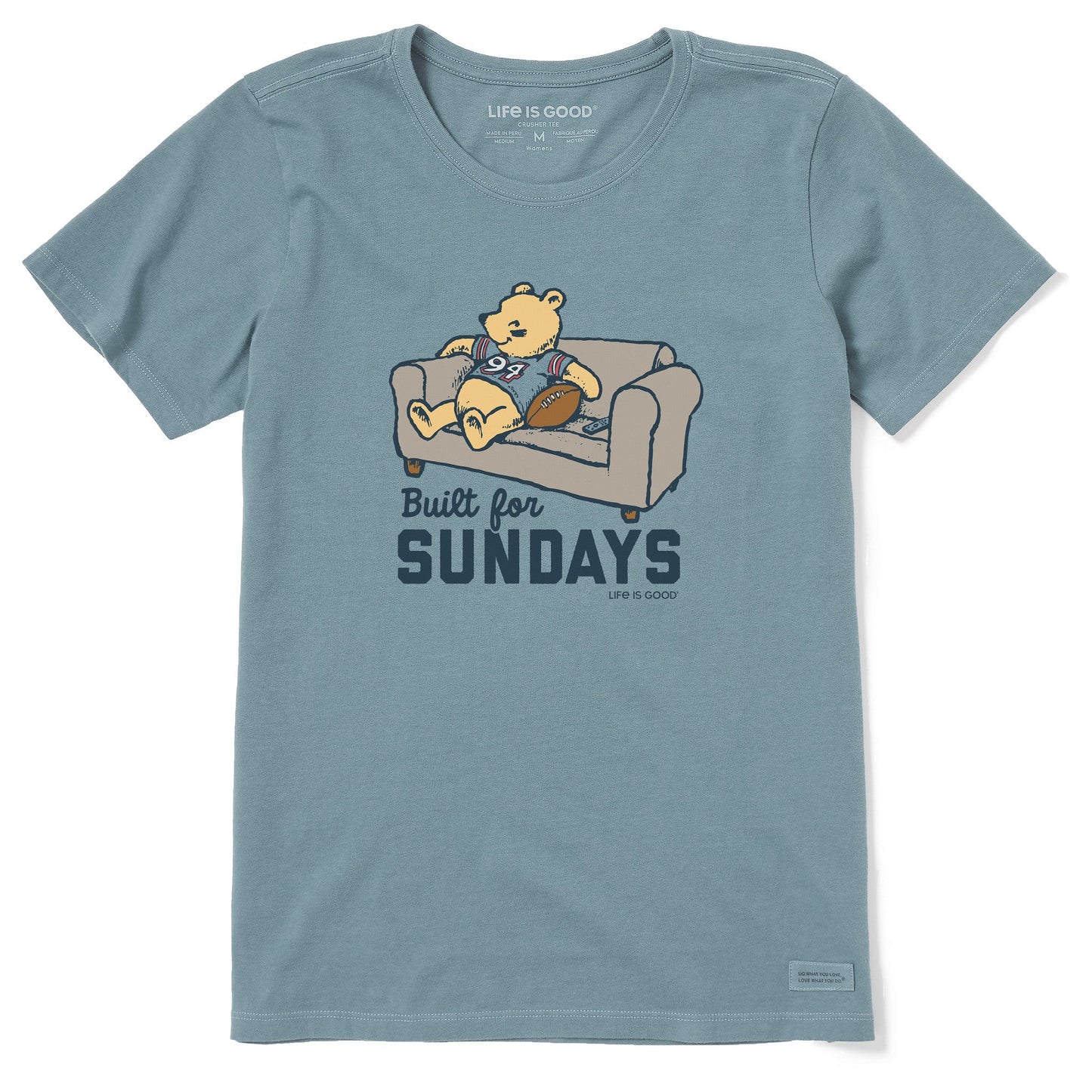 Women's Built for Sundays Short Sleeve Crusher Tee