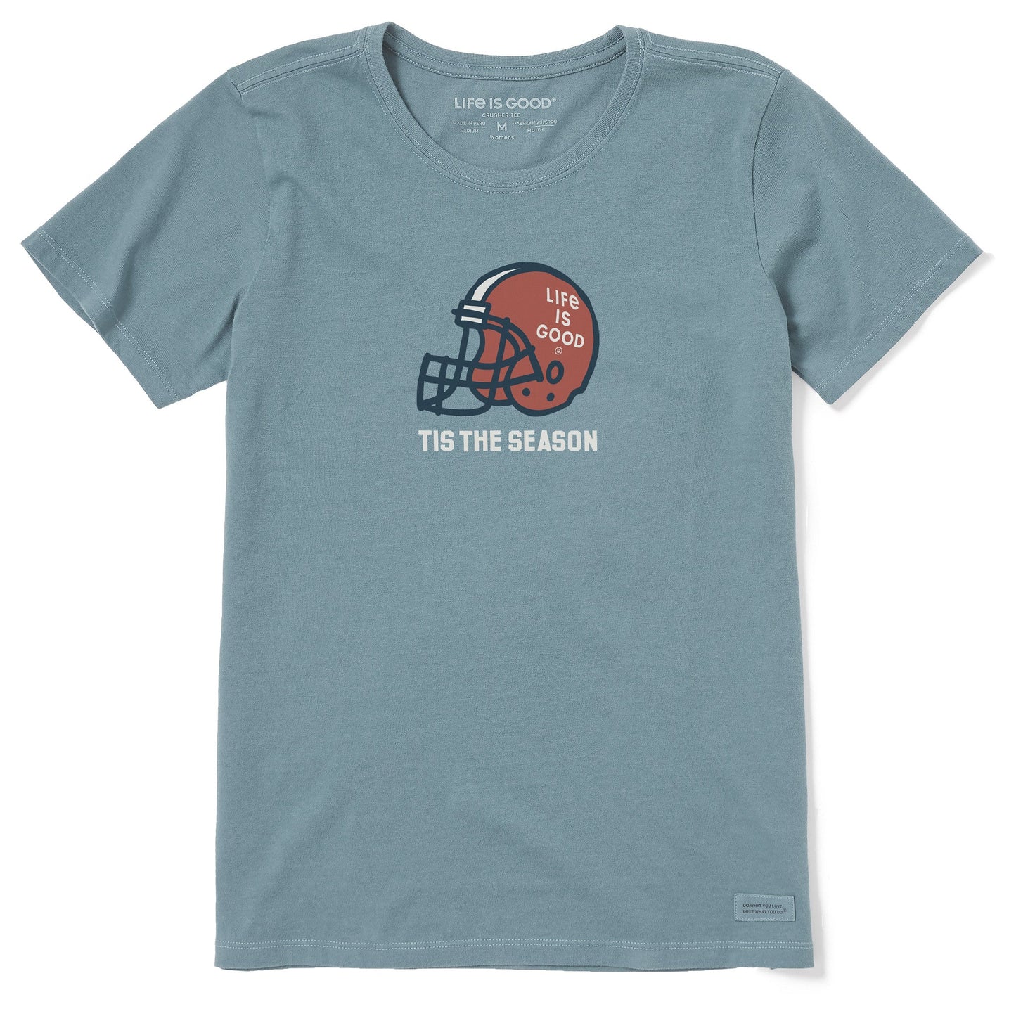 Women's Tis the Season Big Helmet Short Sleeve Crusher Tee