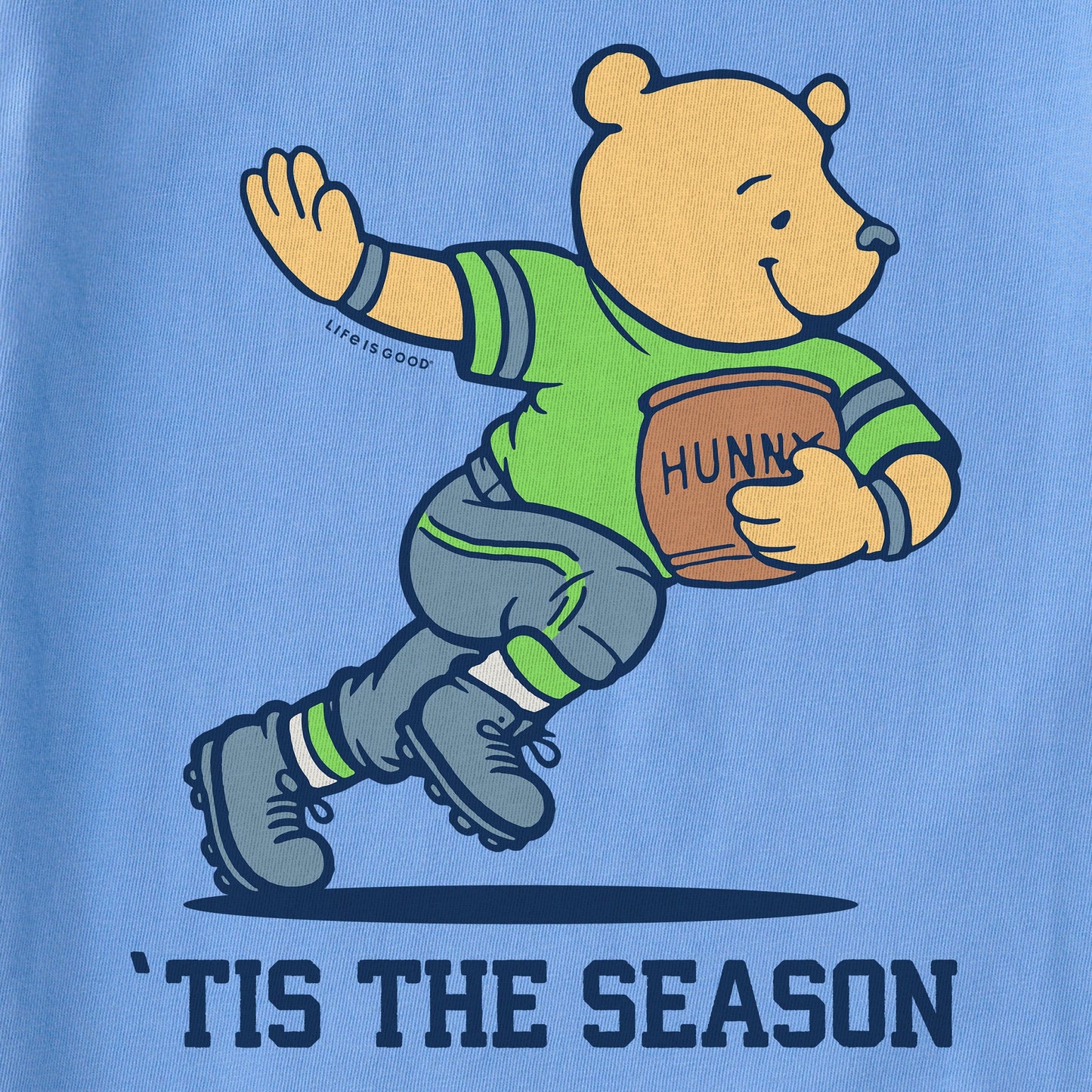 Women's Tis the Season Pooh Short Sleeve Tee