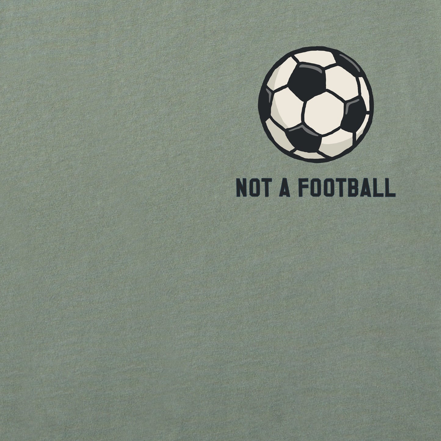 Men's Not a Football Short Sleeve Tee
