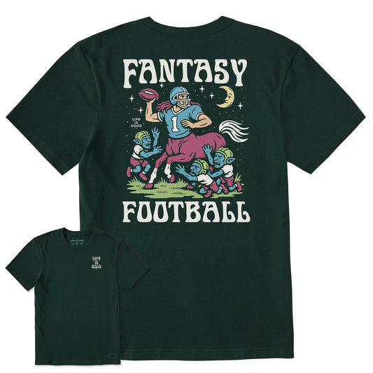 Men's Fantasy Football Centaur v. Goblins Short Sleeve Crusher Tee