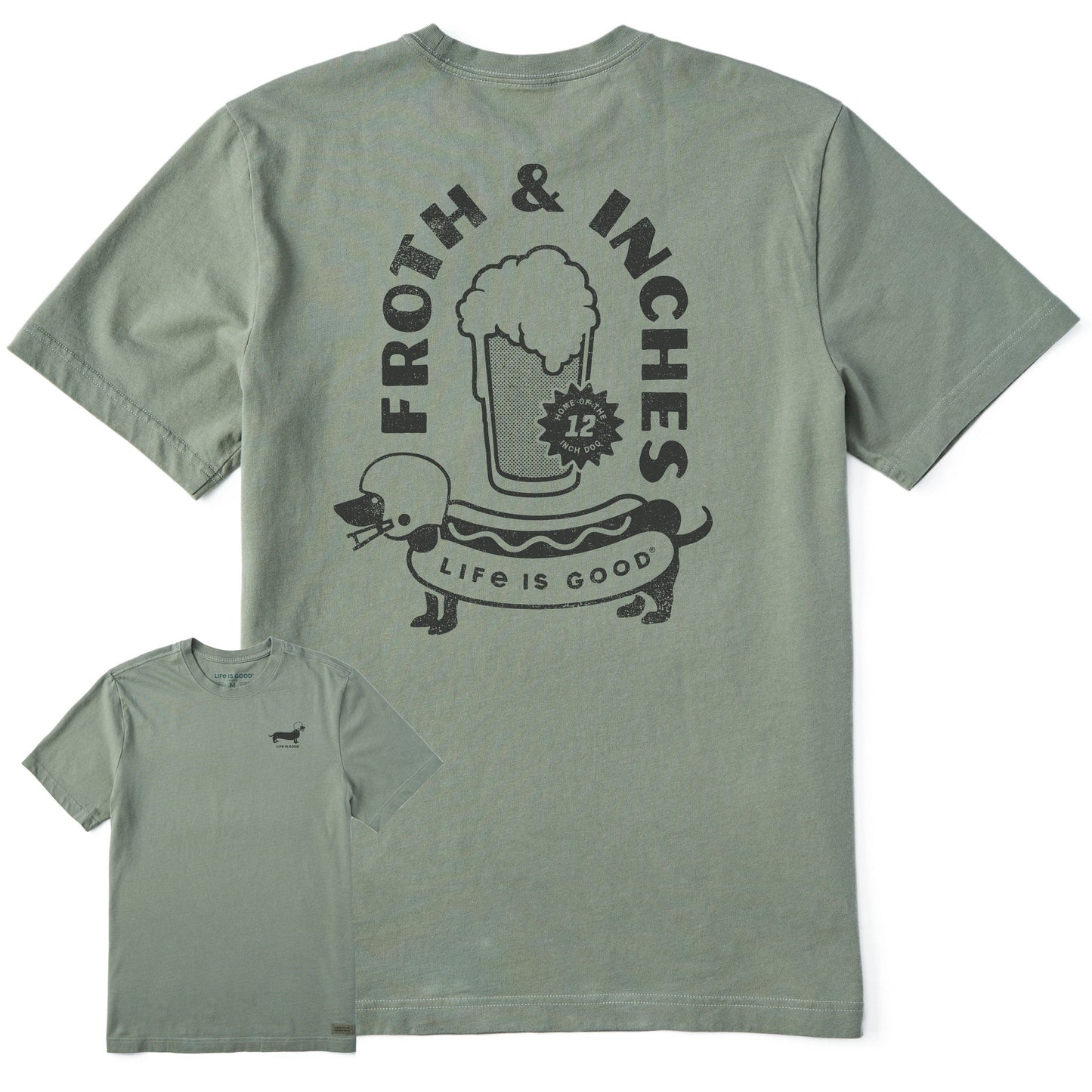 Men's Froth and Inches Short Sleeve Tee
