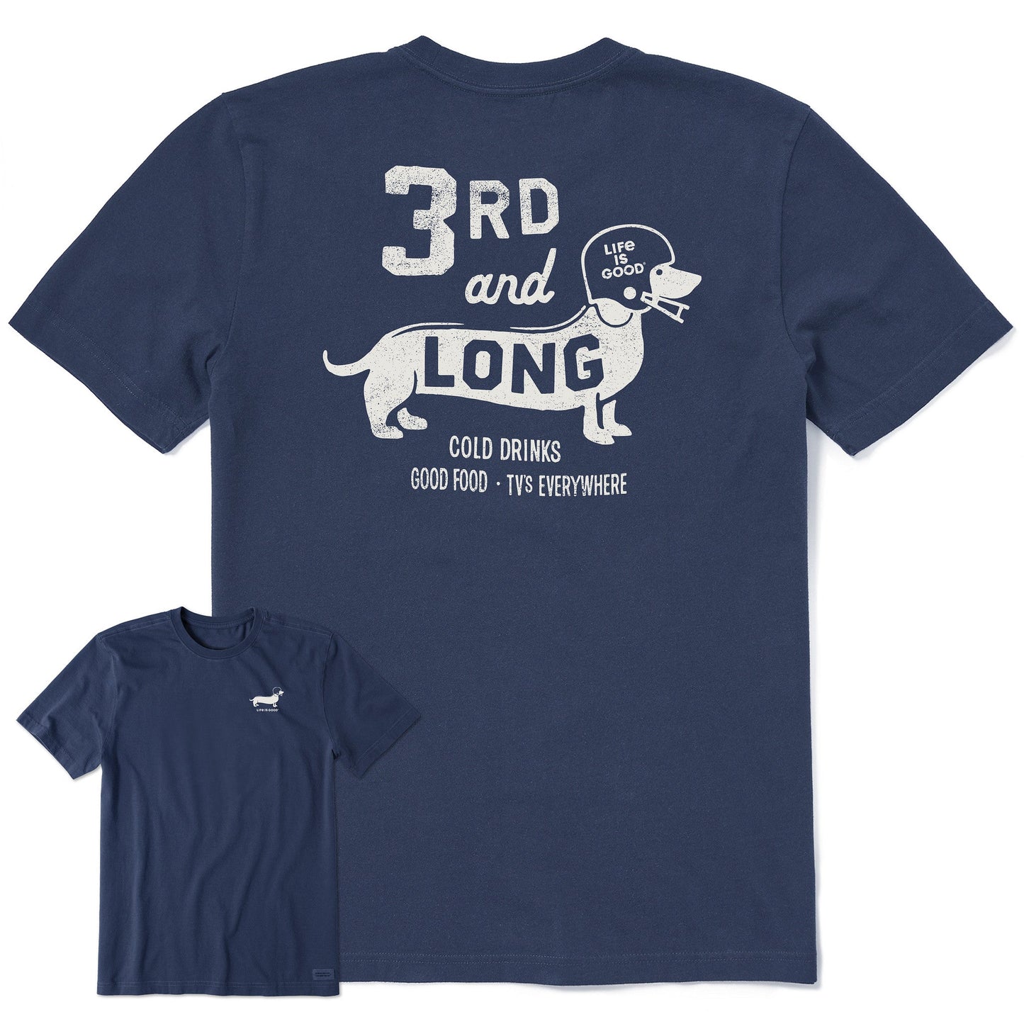Men's 3rd and Long Short Sleeve Tee