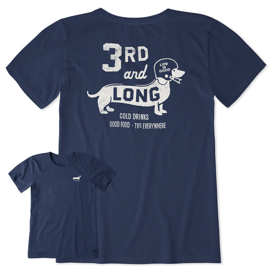 Women's 3rd and Long Short Sleeve Tee
