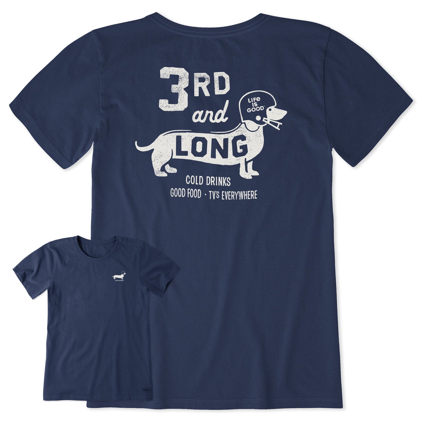 Women's 3rd and Long Short Sleeve Tee