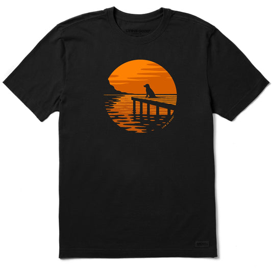 Men's Lonely Dock Dog Short Sleeve Tee