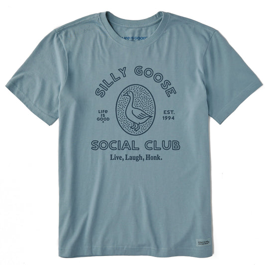 Men's Silly Goose Social Club Short Sleeve Crusher Tee