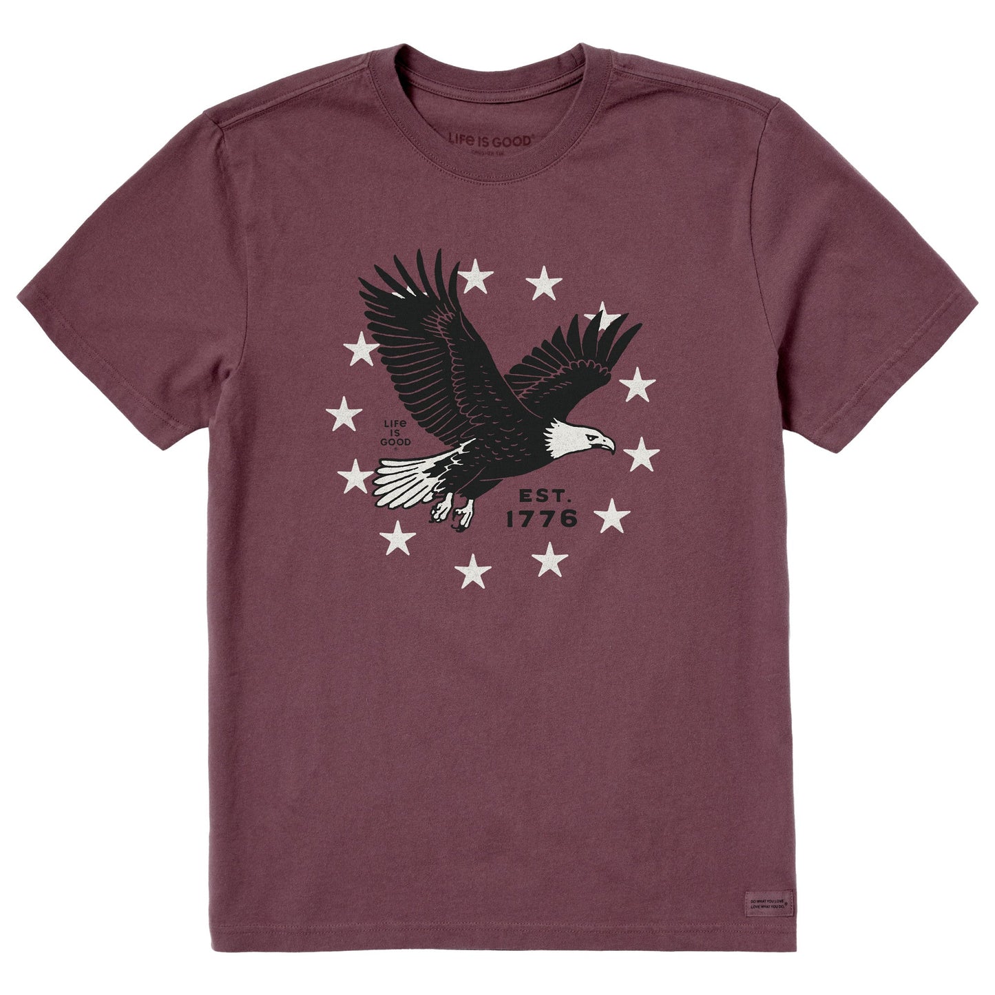 Men's Eagle Stars Short Sleeve Crusher Tee