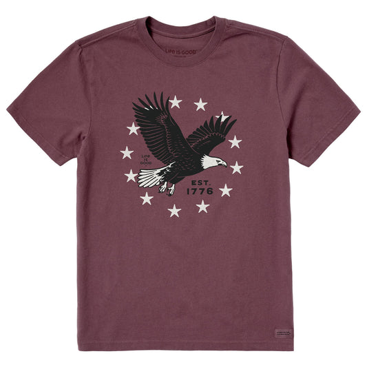 Men's Eagle Stars Short Sleeve Crusher Tee