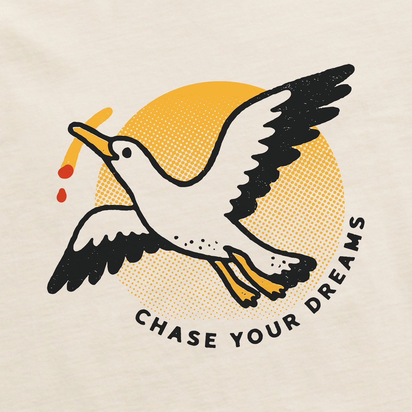 Women's Chase Your Dreams Short Sleeve Crusher Boxy Tee
