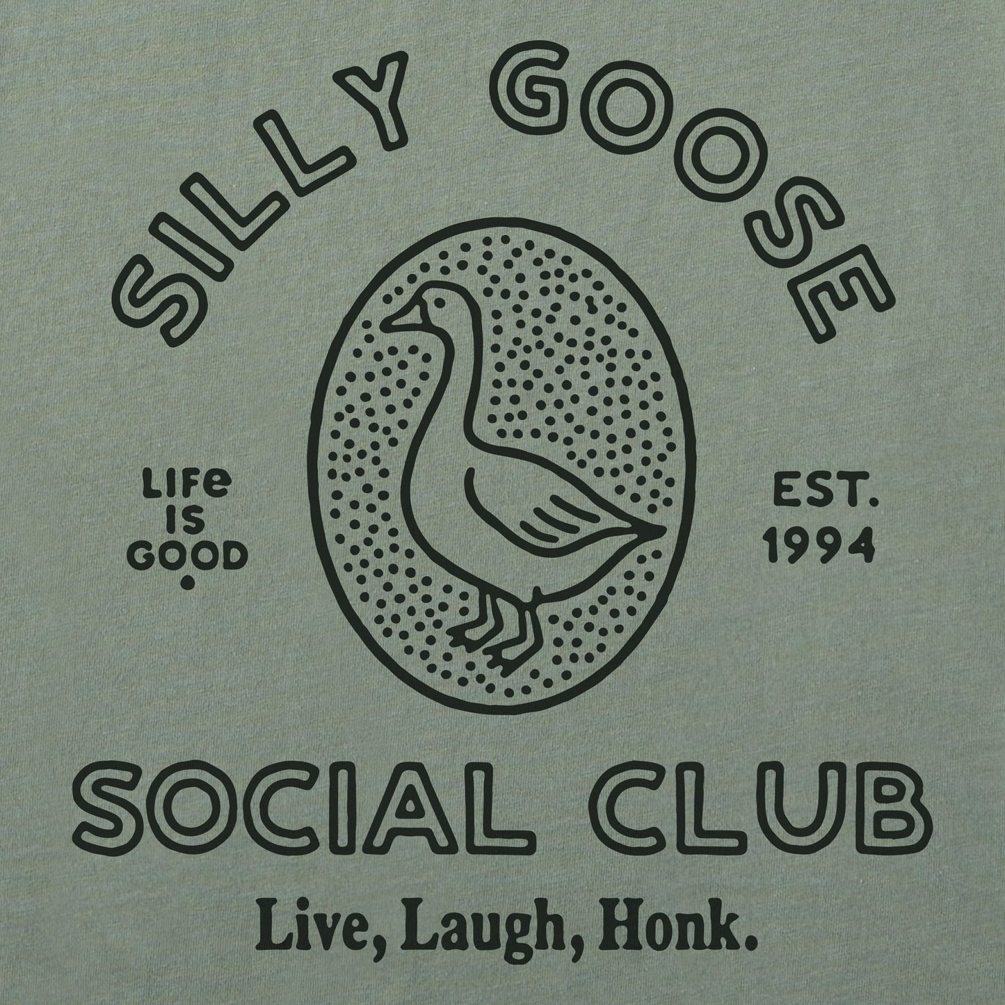 Women's Silly Goose Social Club Short Sleeve Crusher Boxy Tee