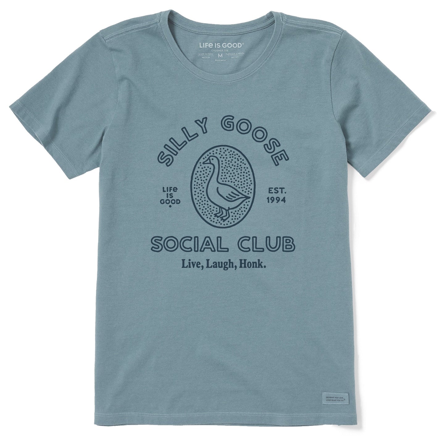 Women's Silly Goose Social Club Short Sleeve Crusher Tee