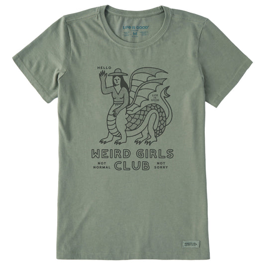 Women's Weird Girls Club Short Sleeve Crusher Tee