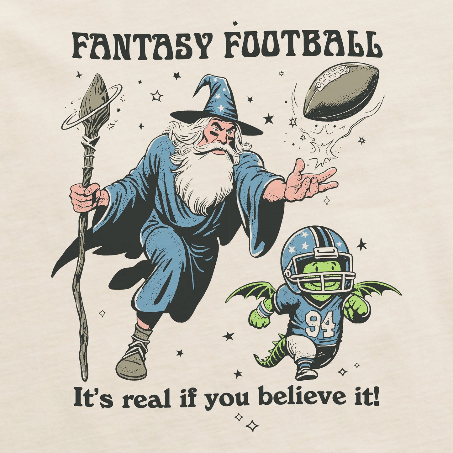 Men's Fantasy Football Short Sleeve Crusher Tee