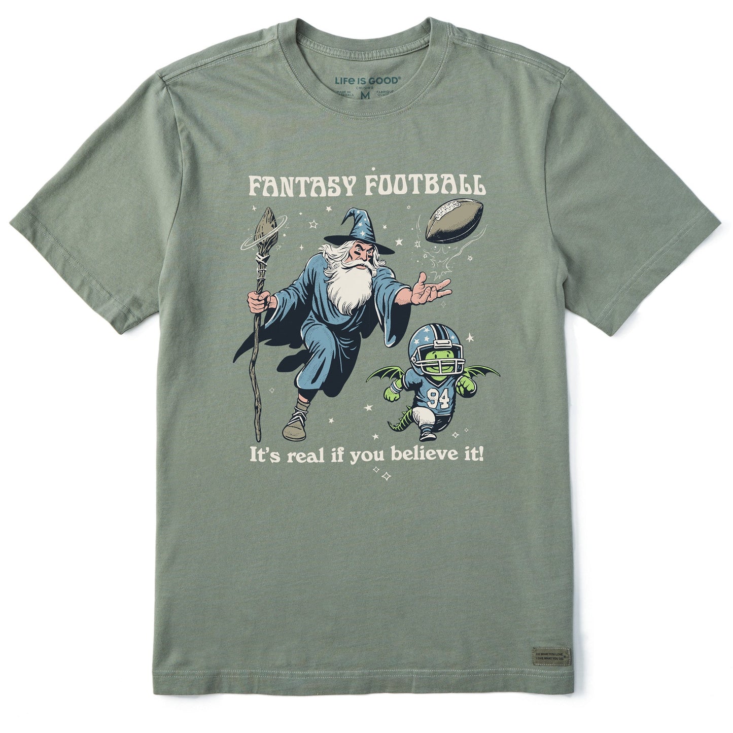 Men's Fantasy Football Short Sleeve Crusher Tee