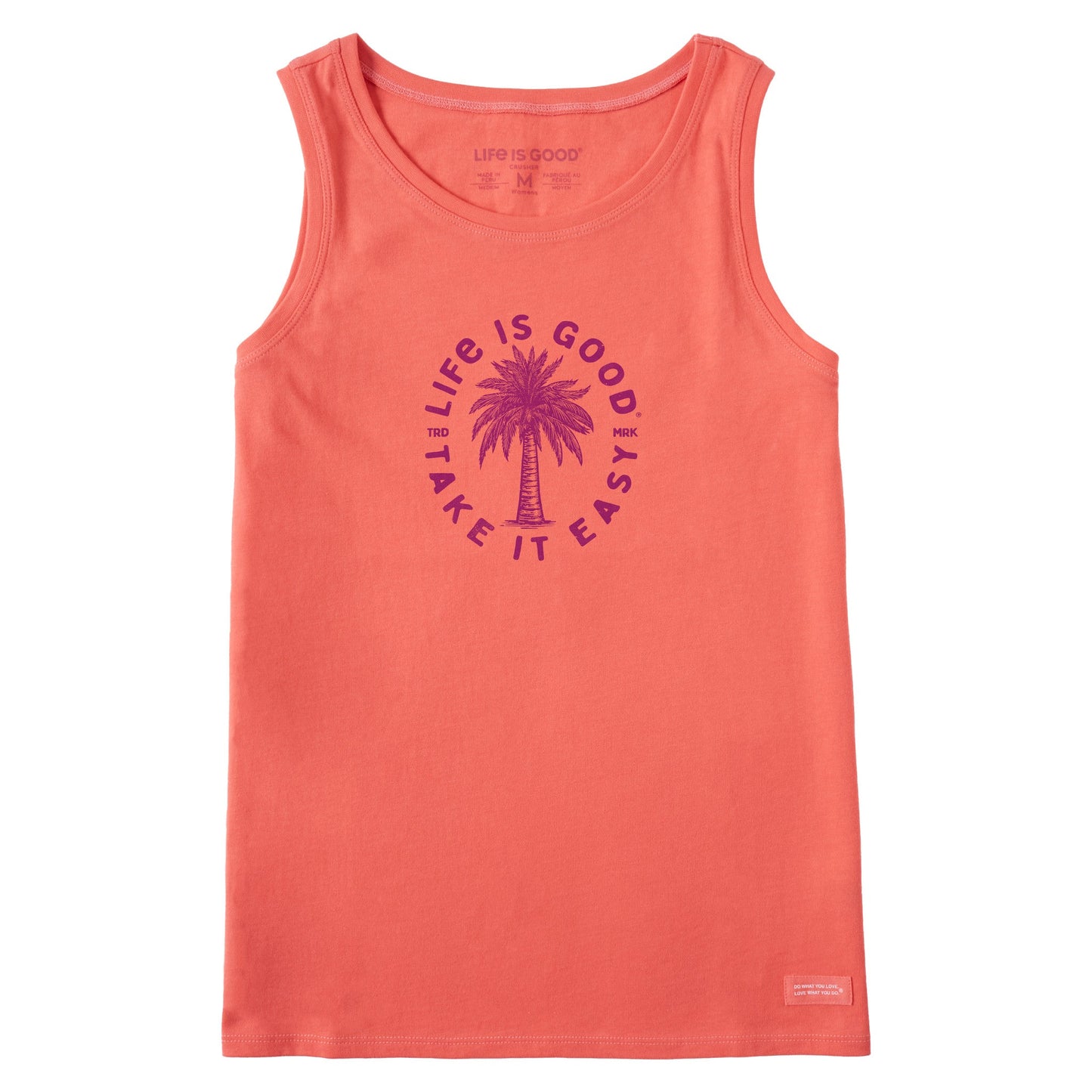 Women's Take it Easy Palm Crusher Tank
