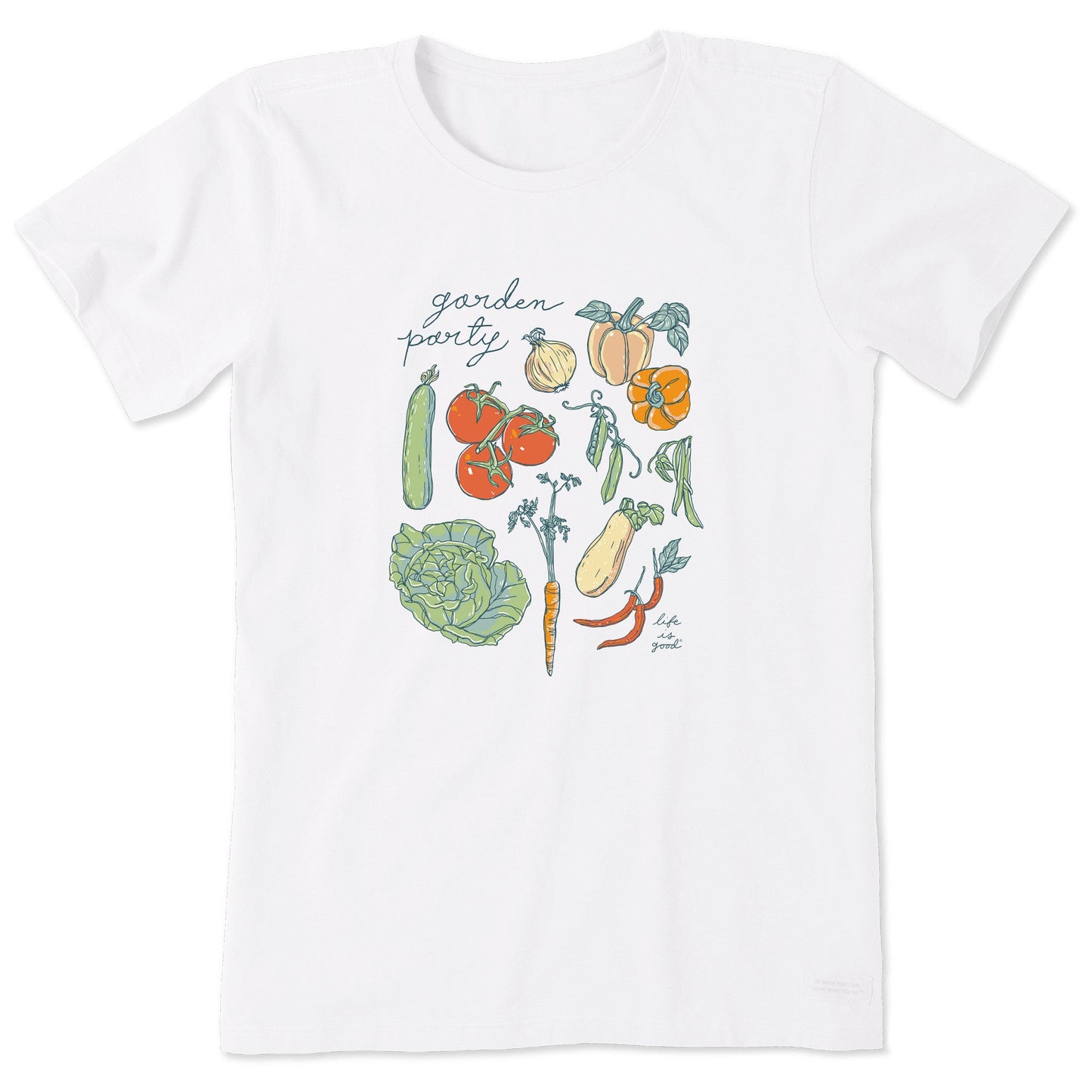 Women's Veggies Garden Party Short Sleeve Tee