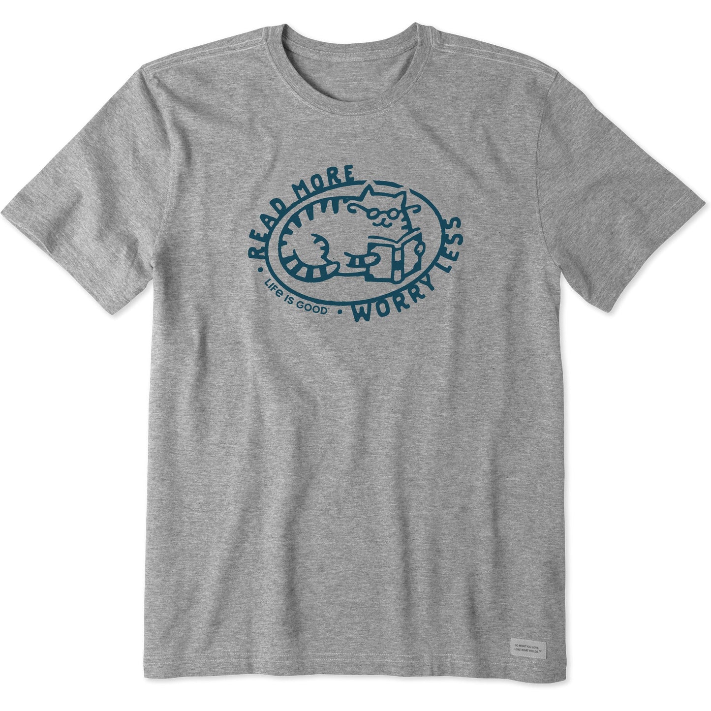 Men's Read More Cat Short Sleeve Tee