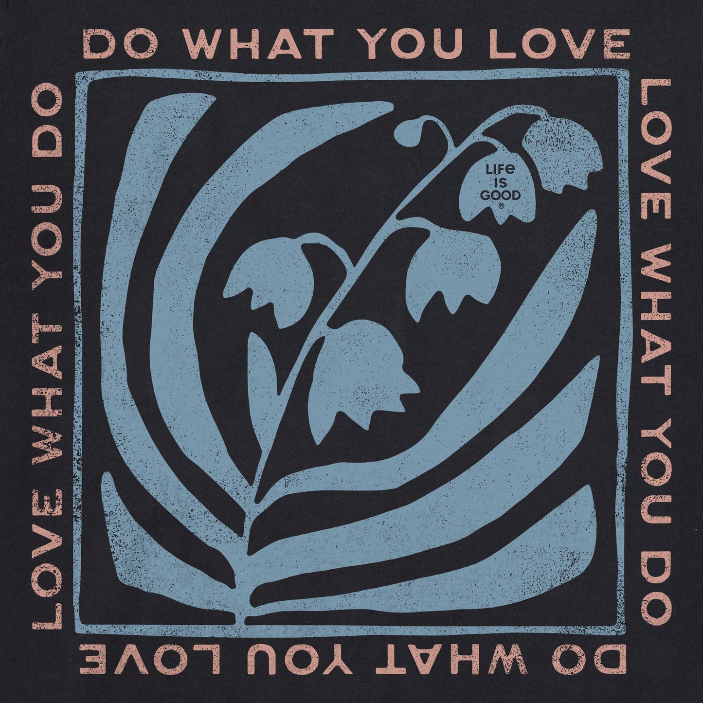 Men's Do What You Love Flower Box Short Sleeve Tee