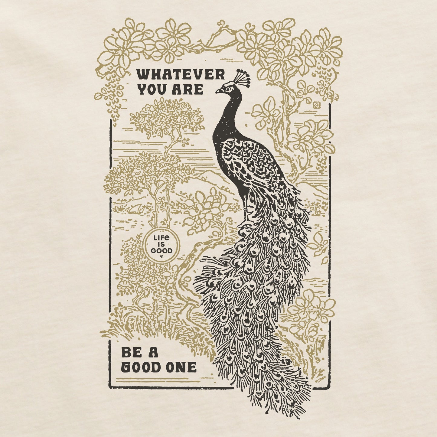 Men's Peacock Time Short Sleeve Crusher Tee