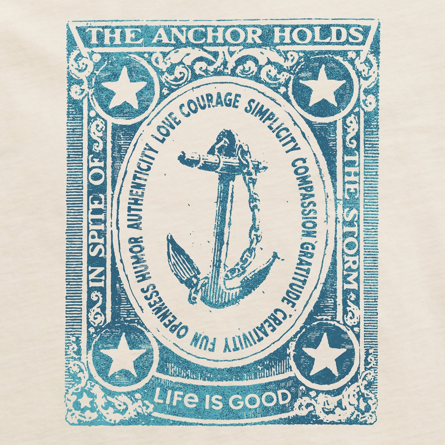 Women's The Anchor Holds Short Sleeve Crusher Boxy Tee