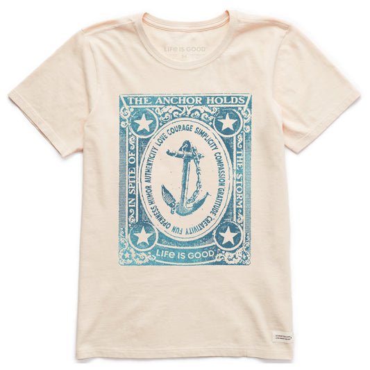 Women's The Anchor Holds Short Sleeve Crusher Tee