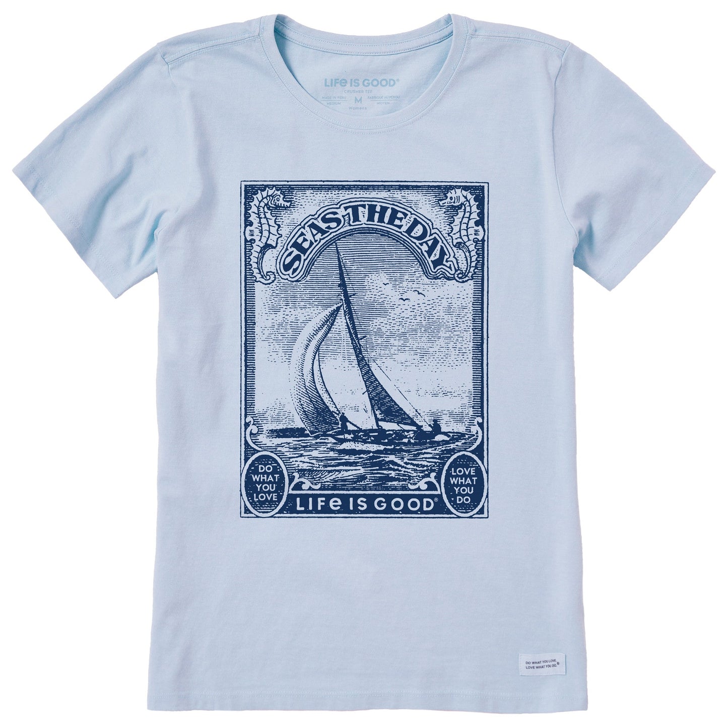 Women's Seas the Day Frame Short Sleeve Crusher Tee