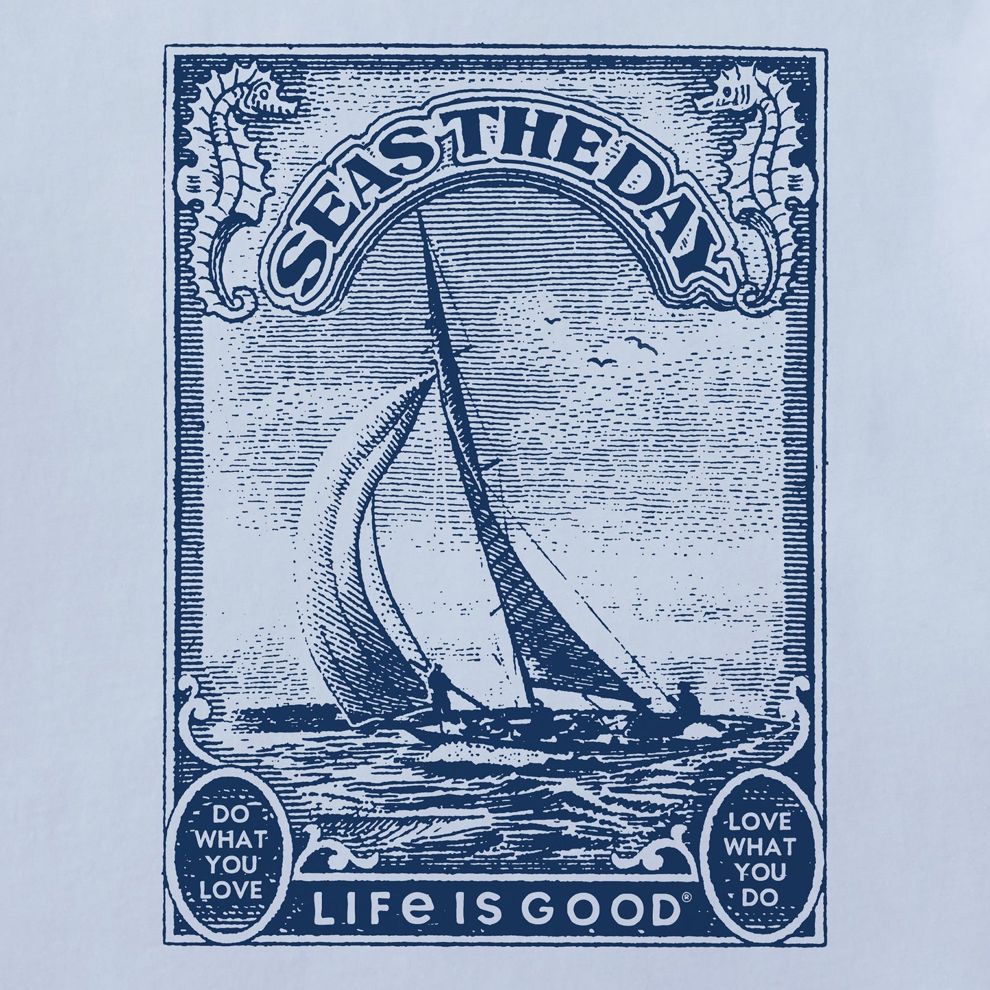 Women's Seas the Day Frame Short Sleeve Crusher Tee