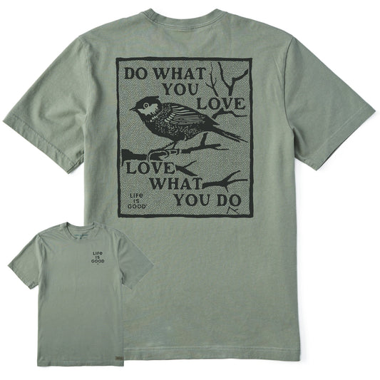Men's Do What you Love Bird Short Sleeve Tee
