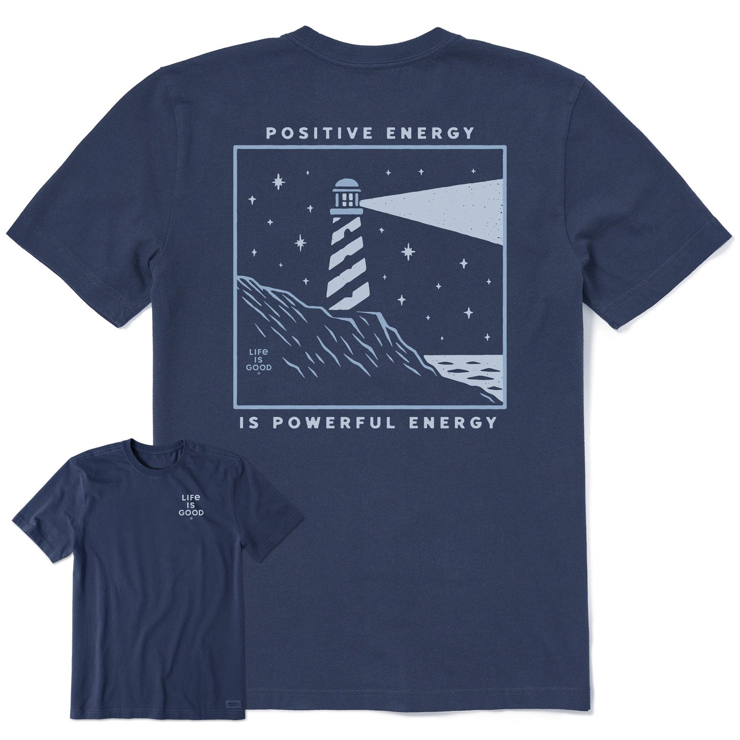 Men's Positive Energy Lighthouse Short Sleeve Tee