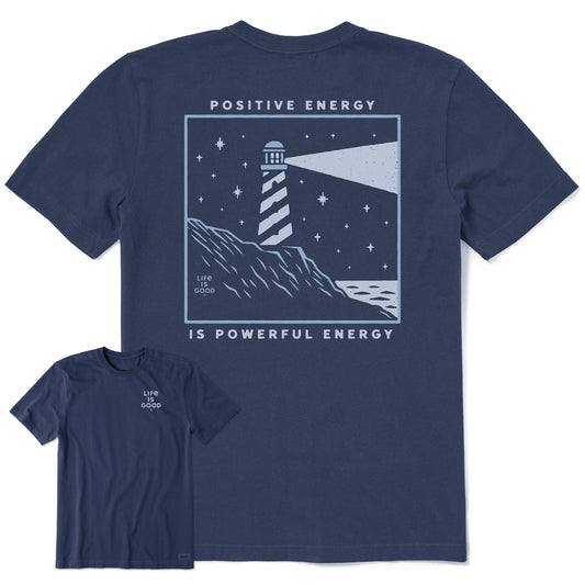 Men's Positive Energy Lighthouse Short Sleeve Tee