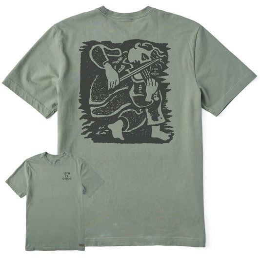 Men's Fiddle Me This Short Sleeve Crusher Tee