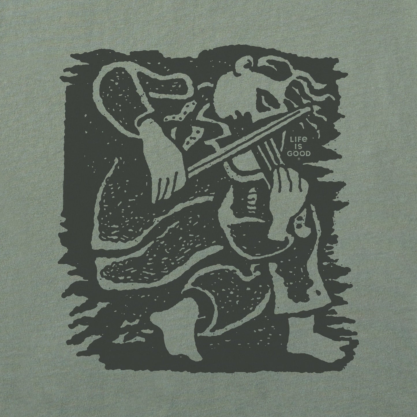 Men's Fiddle Me This Short Sleeve Crusher Tee