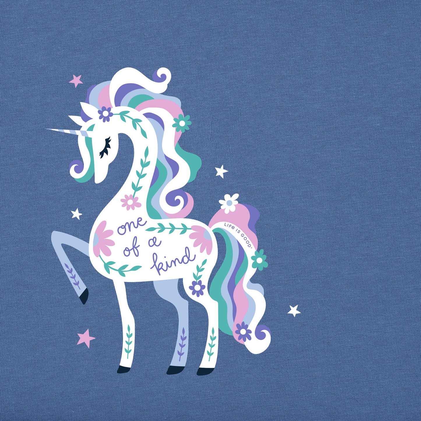 Kids Celestial Unicorn Short Sleeve Crusher Tee