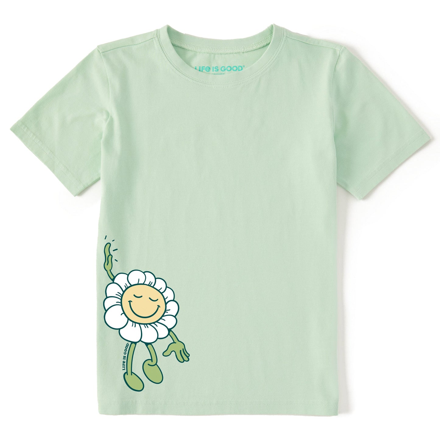 Kids Daisy Hi Five Short Sleeve Crusher Tee