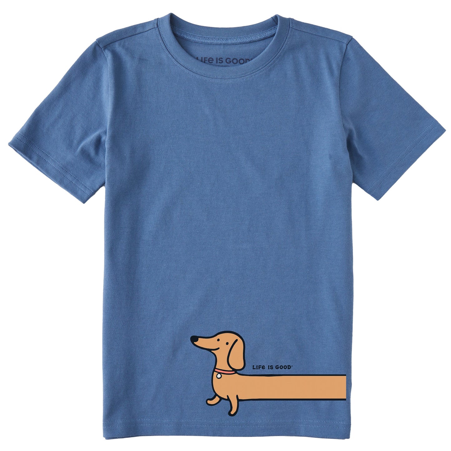 Kids Weenie Dog Short Sleeve Crusher Tee