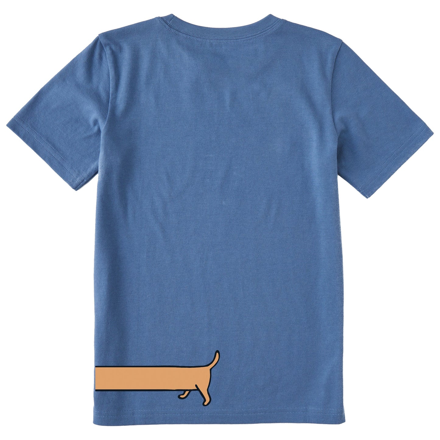 Kids Weenie Dog Short Sleeve Crusher Tee