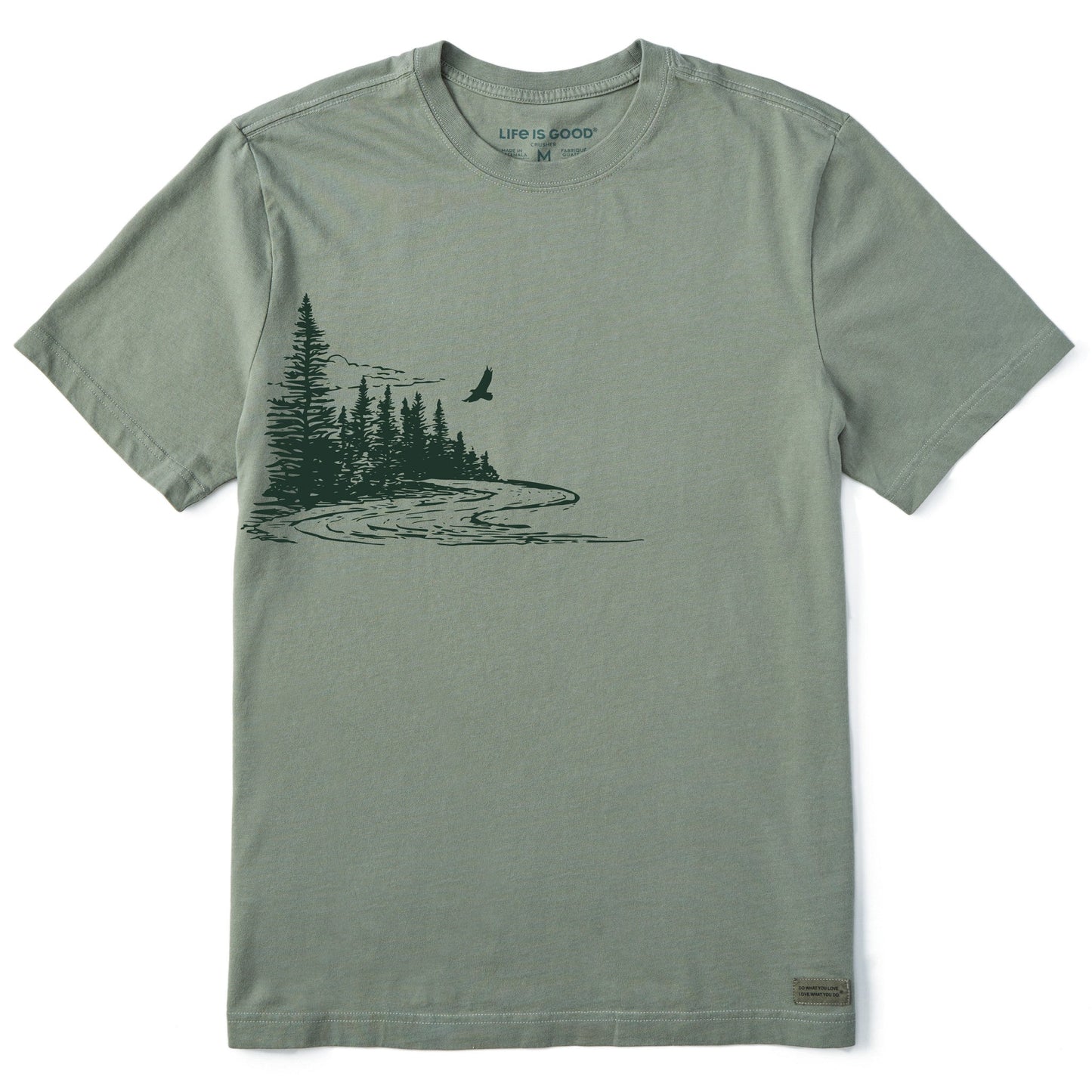 Men's Woodsy River Vista Short Sleeve Crusher Tee