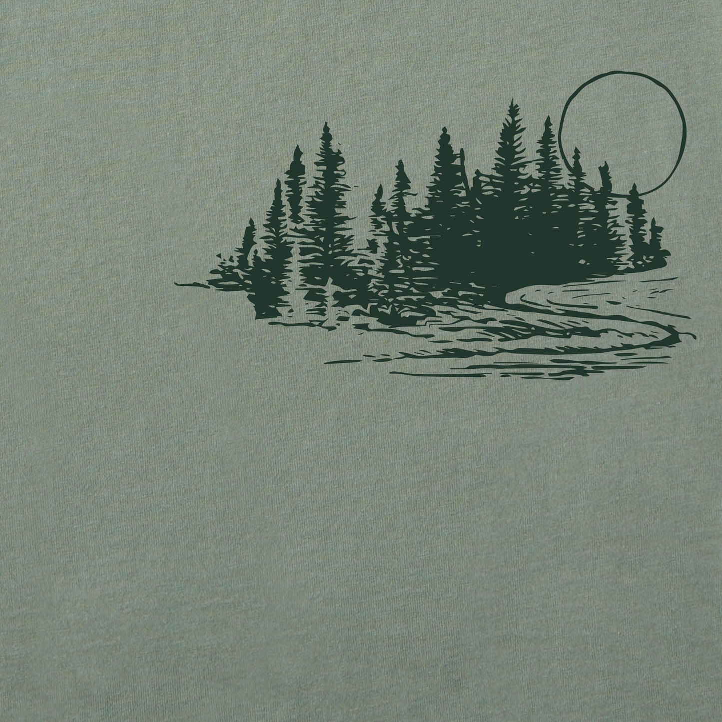 Men's Woodsy River Vista Short Sleeve Crusher Tee