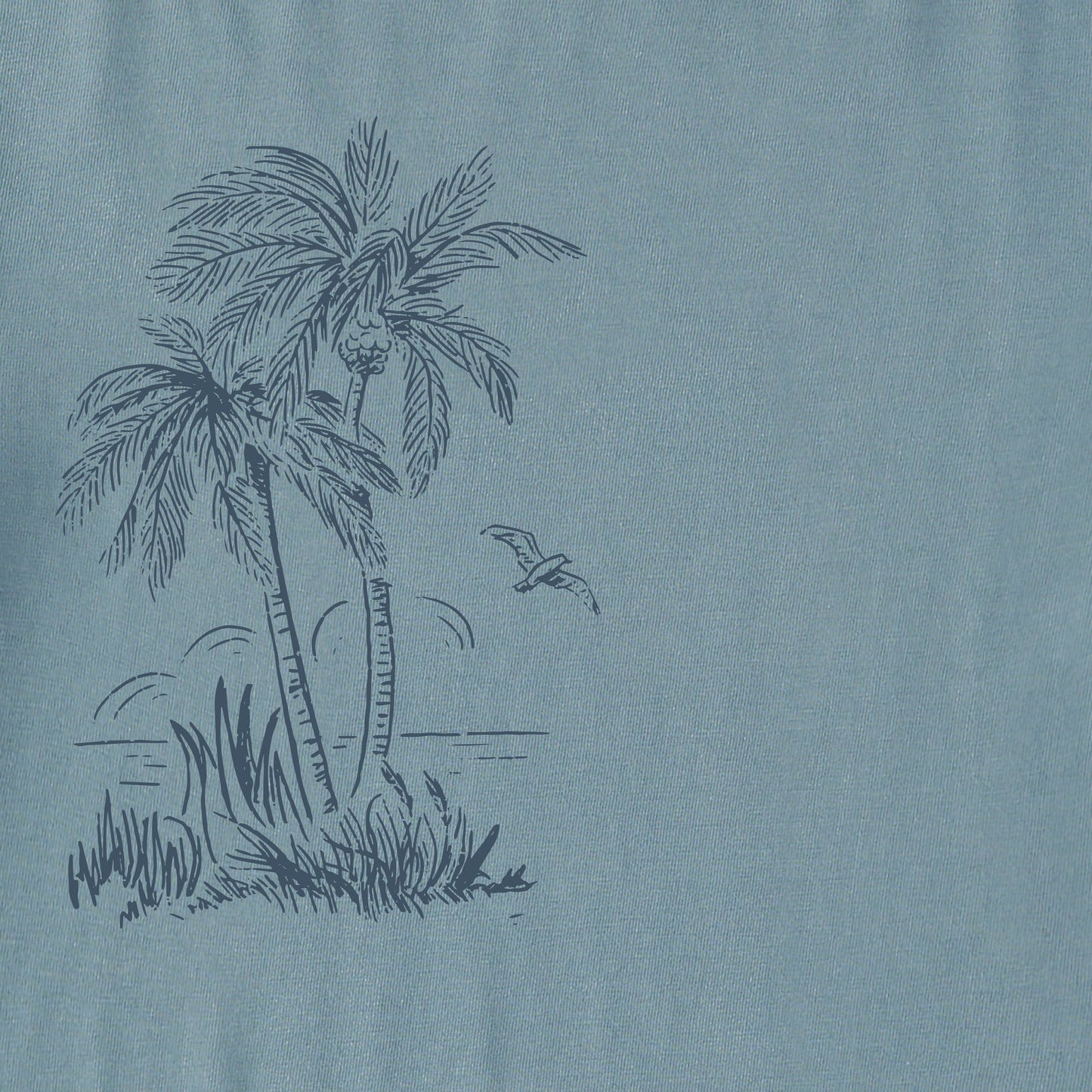 Men's Palm Ocean Vista Short Sleeve Crusher Tee