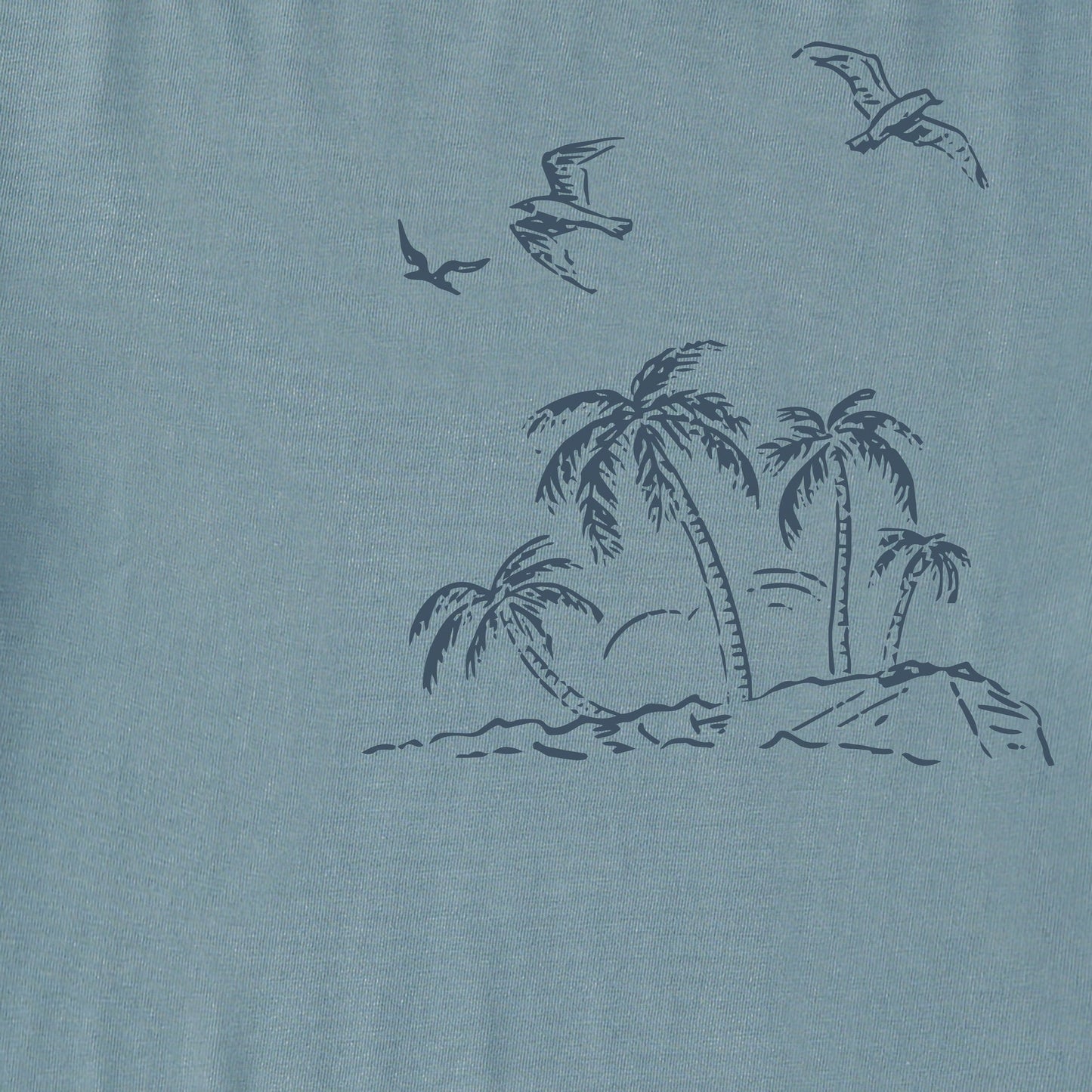 Men's Palm Ocean Vista Short Sleeve Crusher Tee