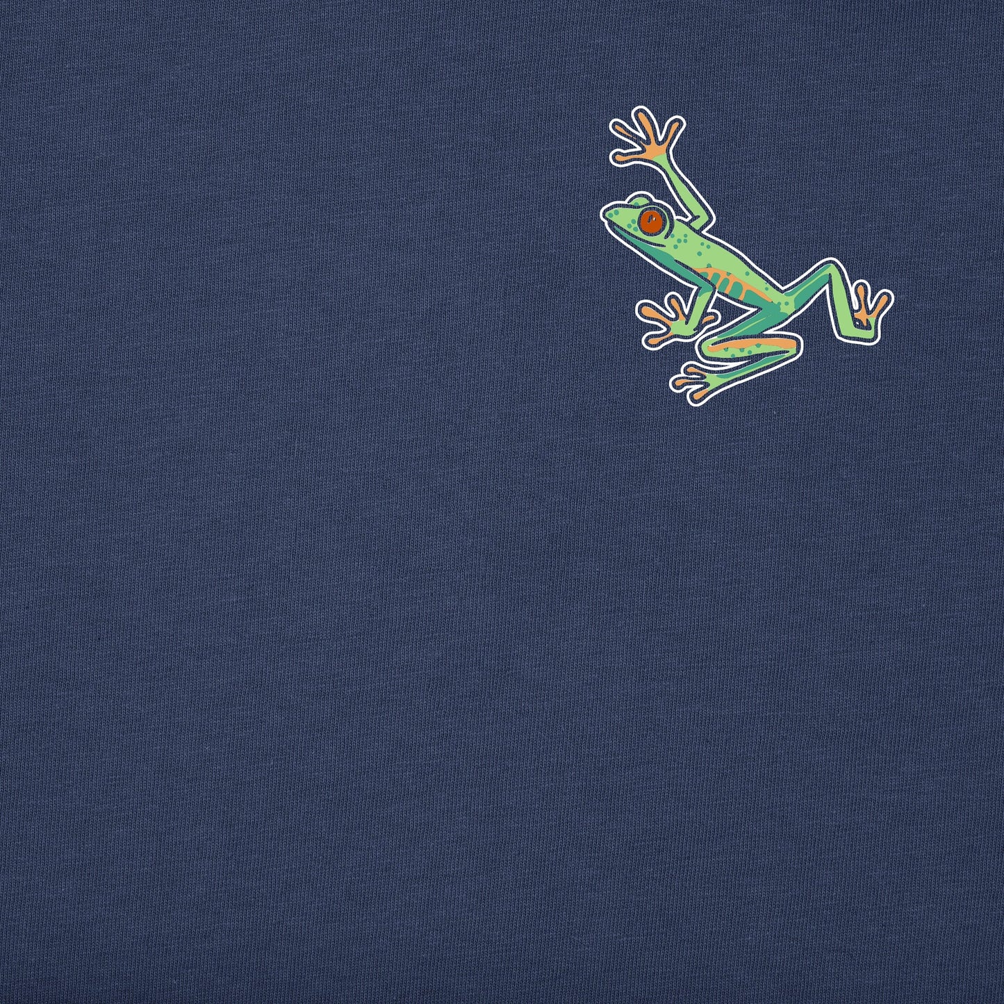 Toddler Frog Stack Short Sleeve Crusher Tee