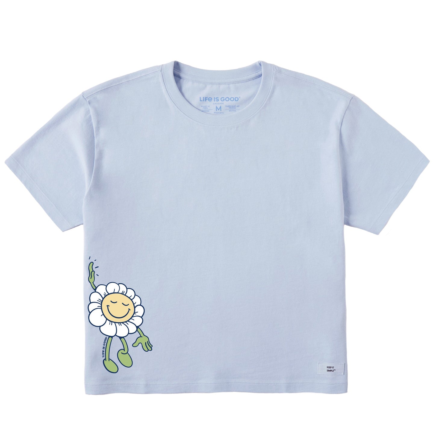 Women's Daisy Hi Five Short Sleeve Crusher Boxy Tee