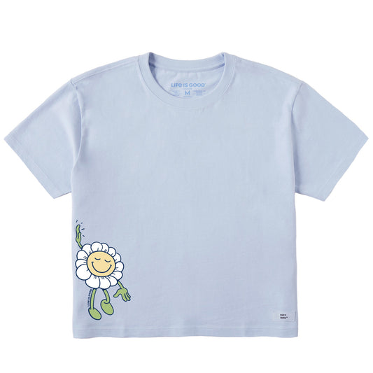 Women's Daisy Hi Five Short Sleeve Crusher Boxy Tee