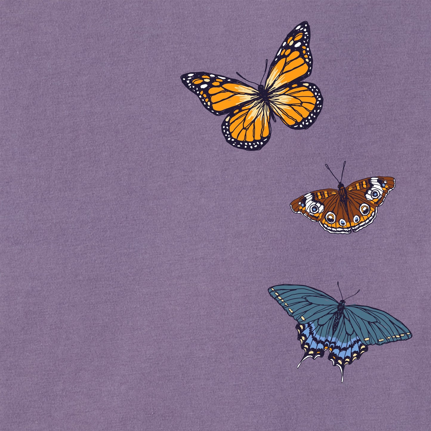 Women's Butterfly Landing Short Sleeve Crusher Boxy Tee