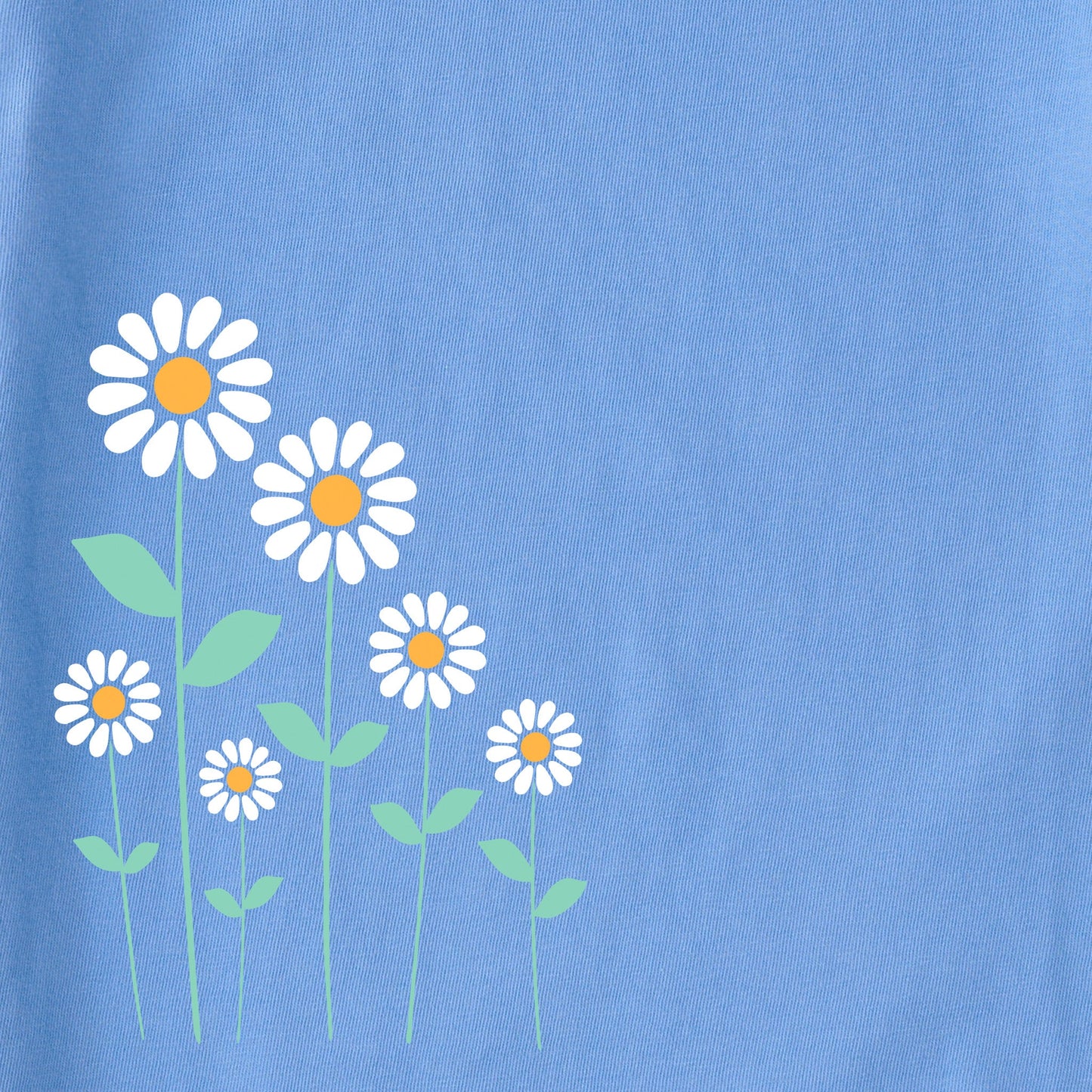 Women's Daisy Bunch Short Sleeve Crusher Boxy Tee
