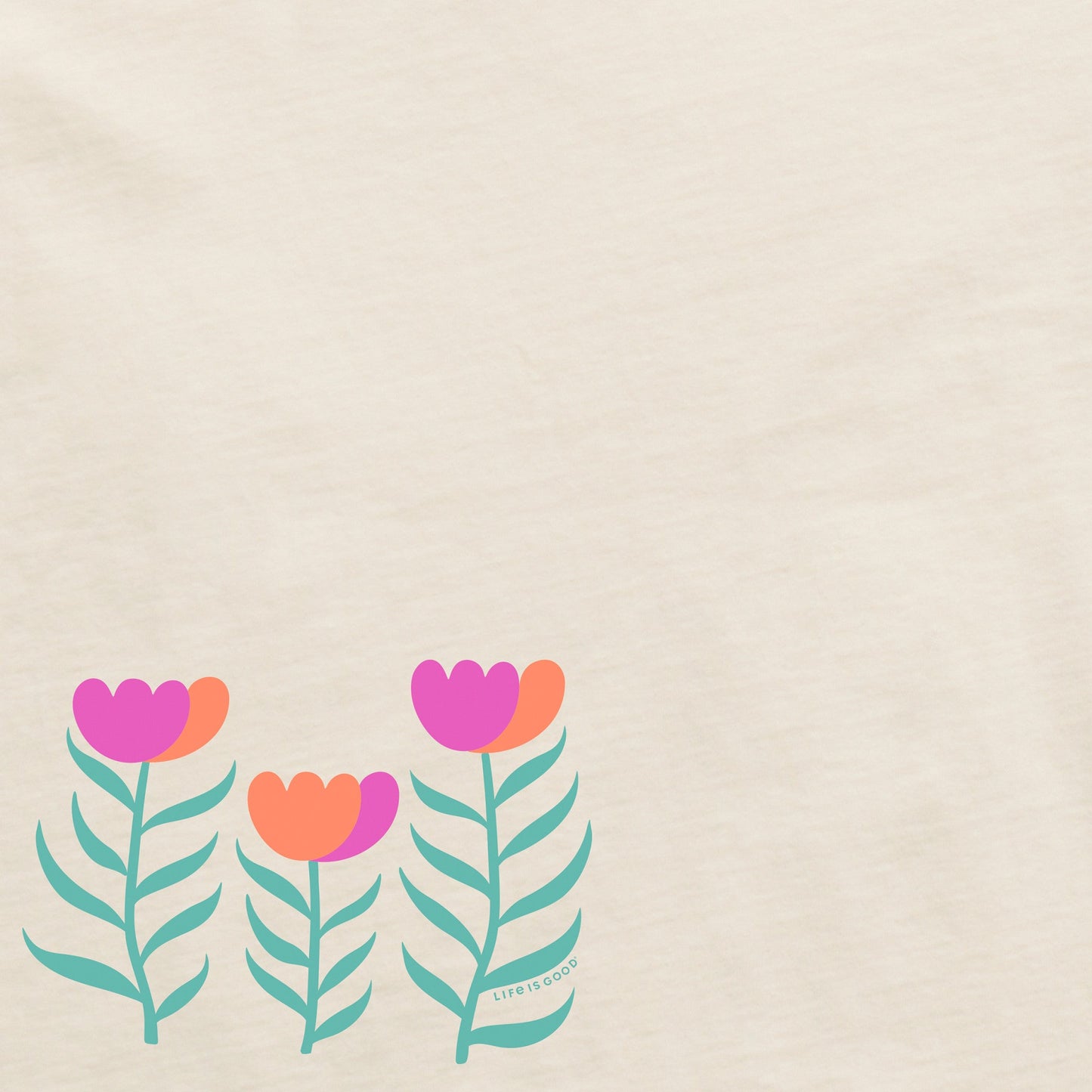 Women's Tulip Garden Short Sleeve Crusher Boxy Tee